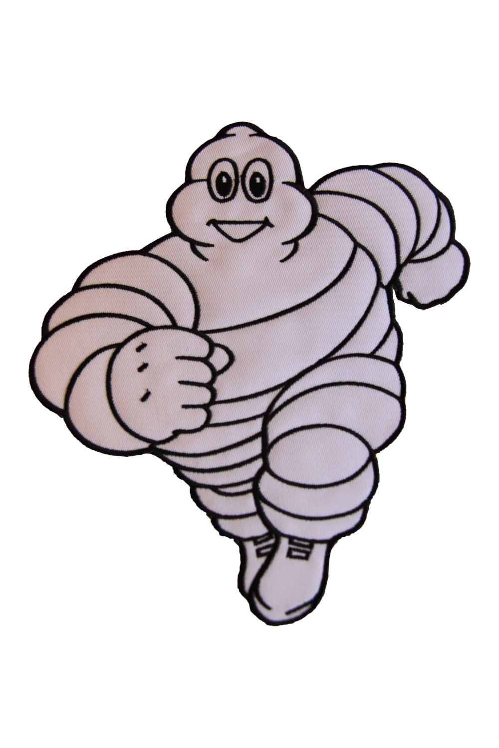 Large Iron on Patch Badge – Michelin Man | National Motorcycle Museum